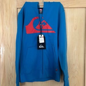 Quicksilver hooded full zip sweatshirt 12